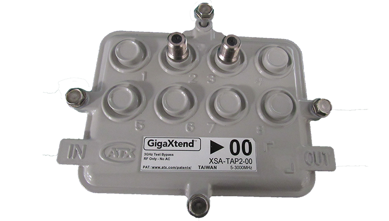 2GHz GigaXtend Hardline MultiPort Taps